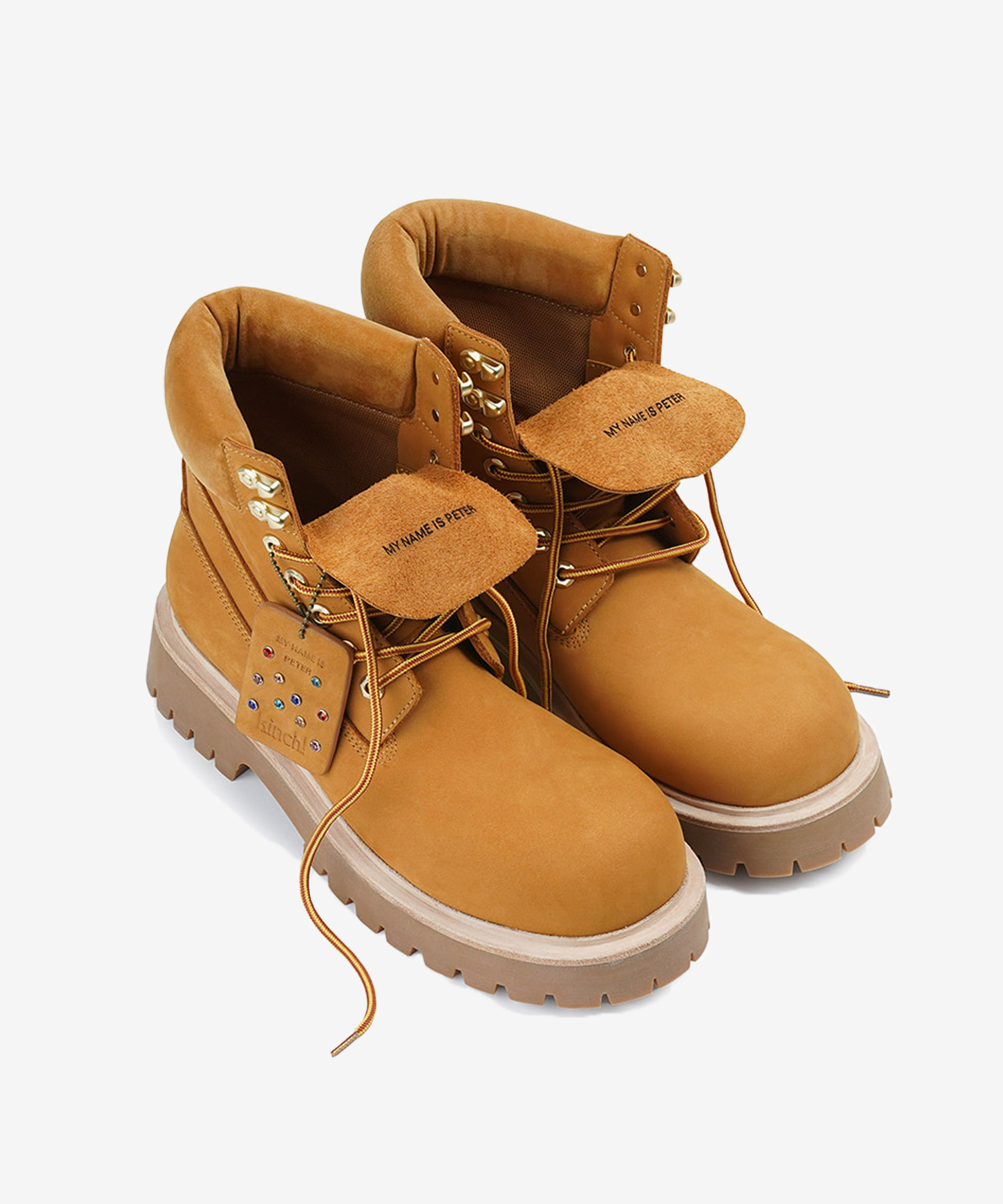 MUSINSA公式 | KINCHI [キンチXマイネームイズピーター] YELLOW BOOTS