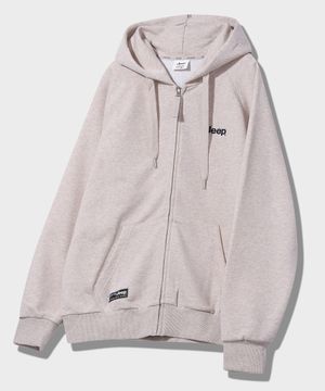 에센셜 스몰로고 후드집업 (JQ5TZU002MB)