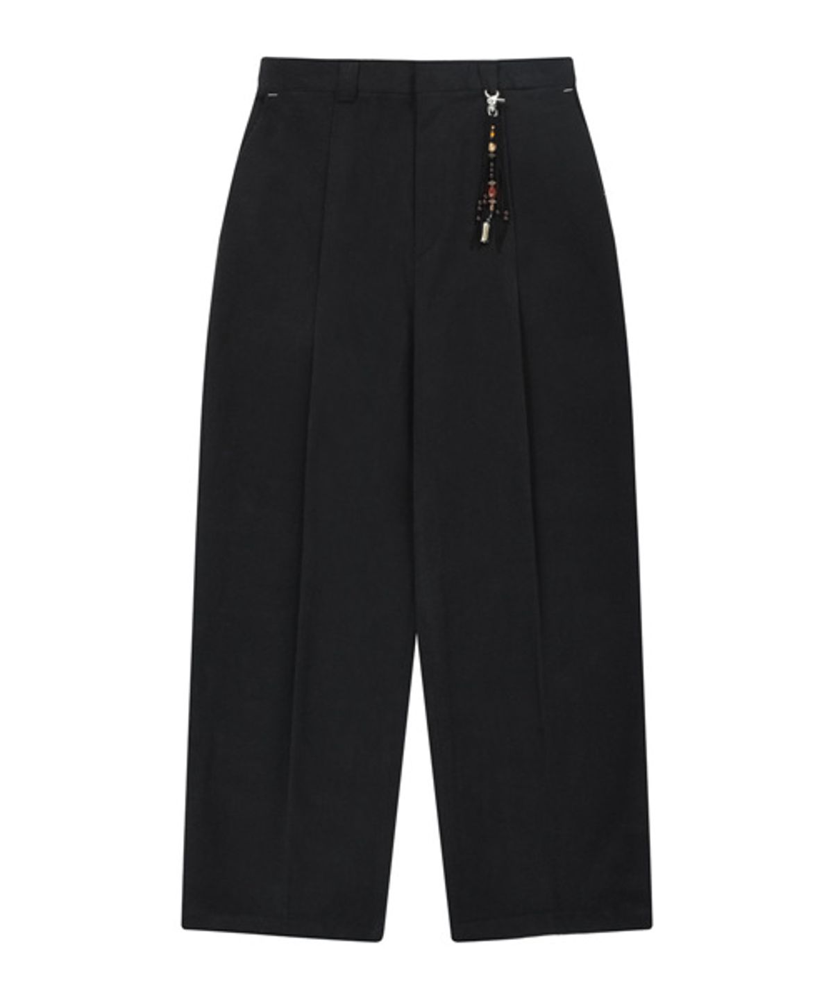 그레이티스트(THE GREATEST) Cotton Keyring Pants Black