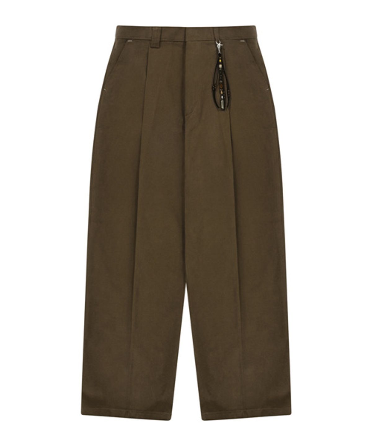 그레이티스트(THE GREATEST) Cotton Keyring Pants Brown