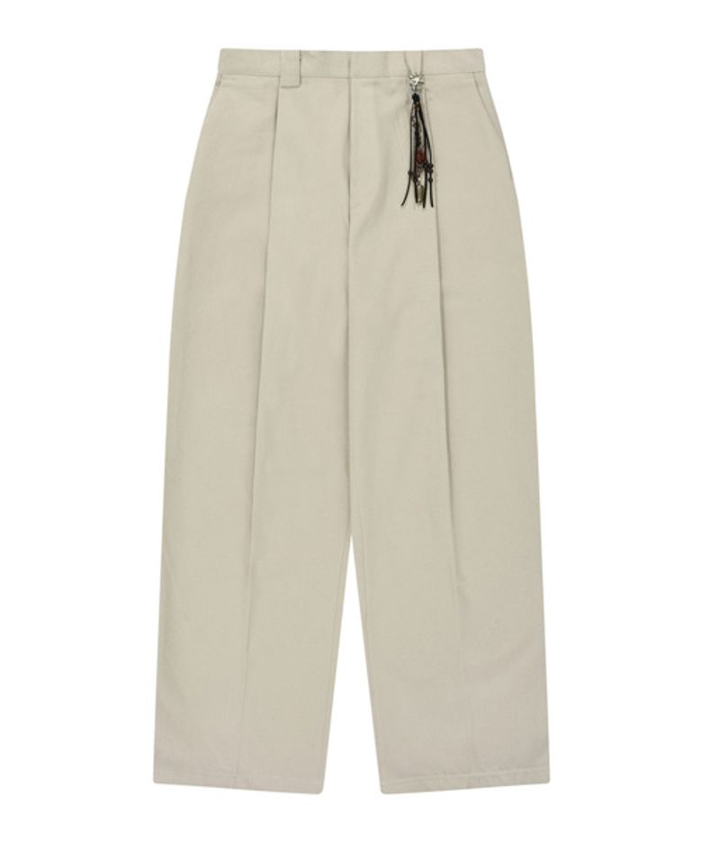 Cotton Keyring Pants Ivory