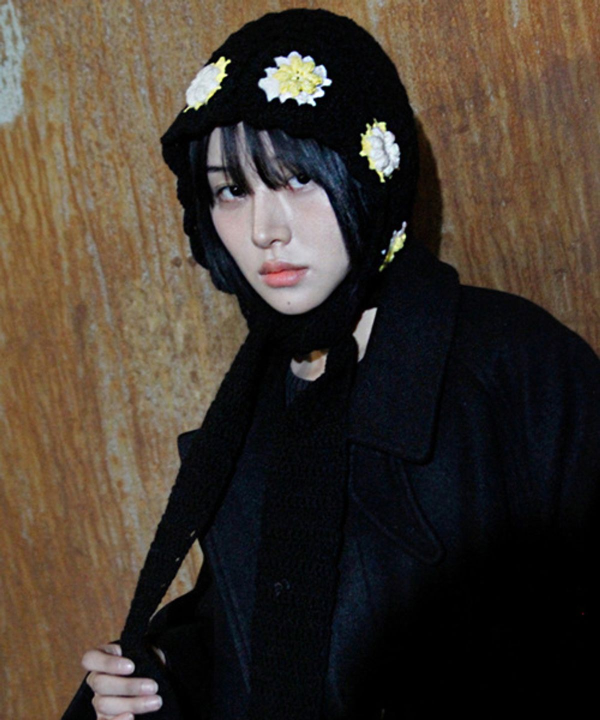 그레이티스트(THE GREATEST) Flower Muffler Beanie