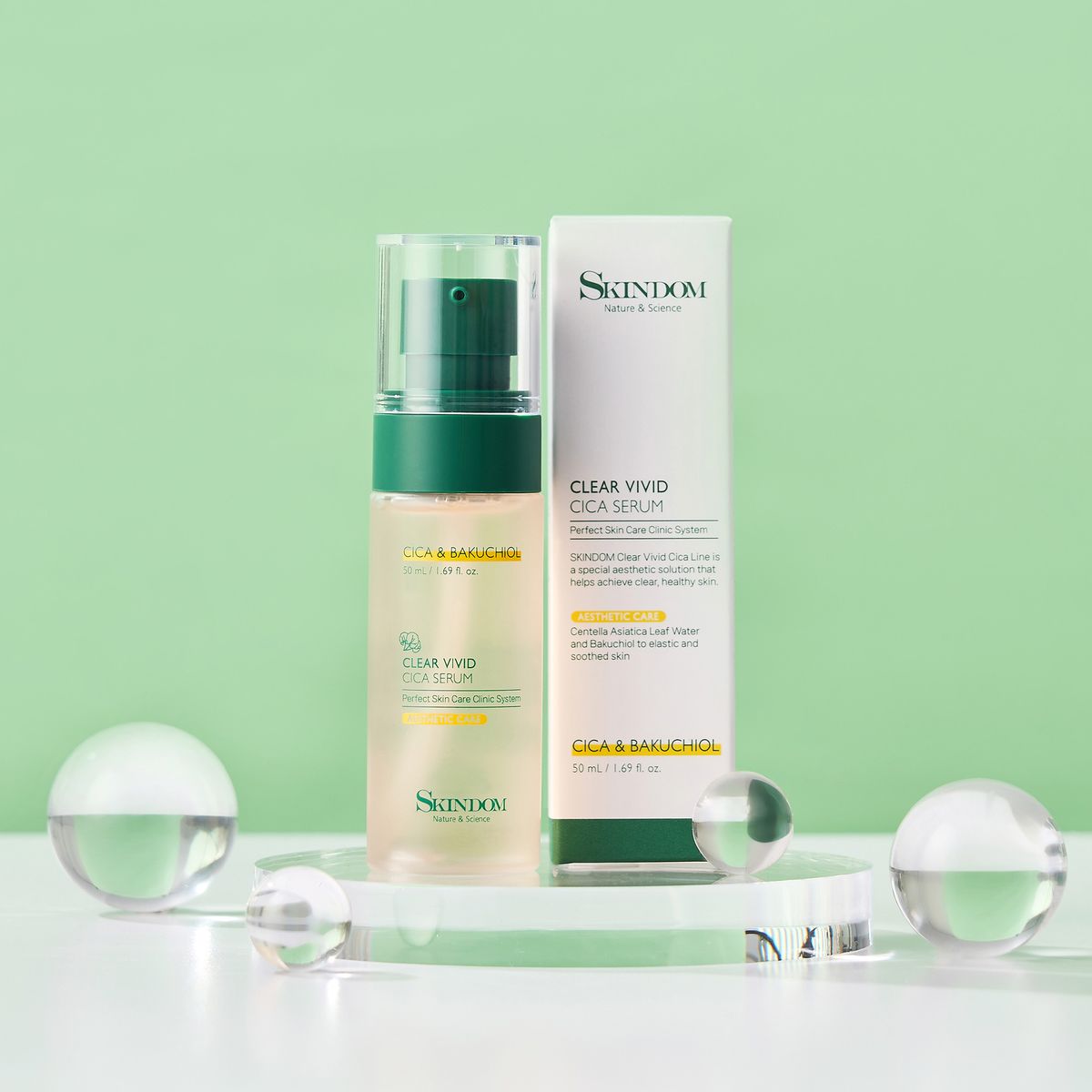 스킨덤(SKINDOM) 클리어 비비드 시카 세럼 50ml