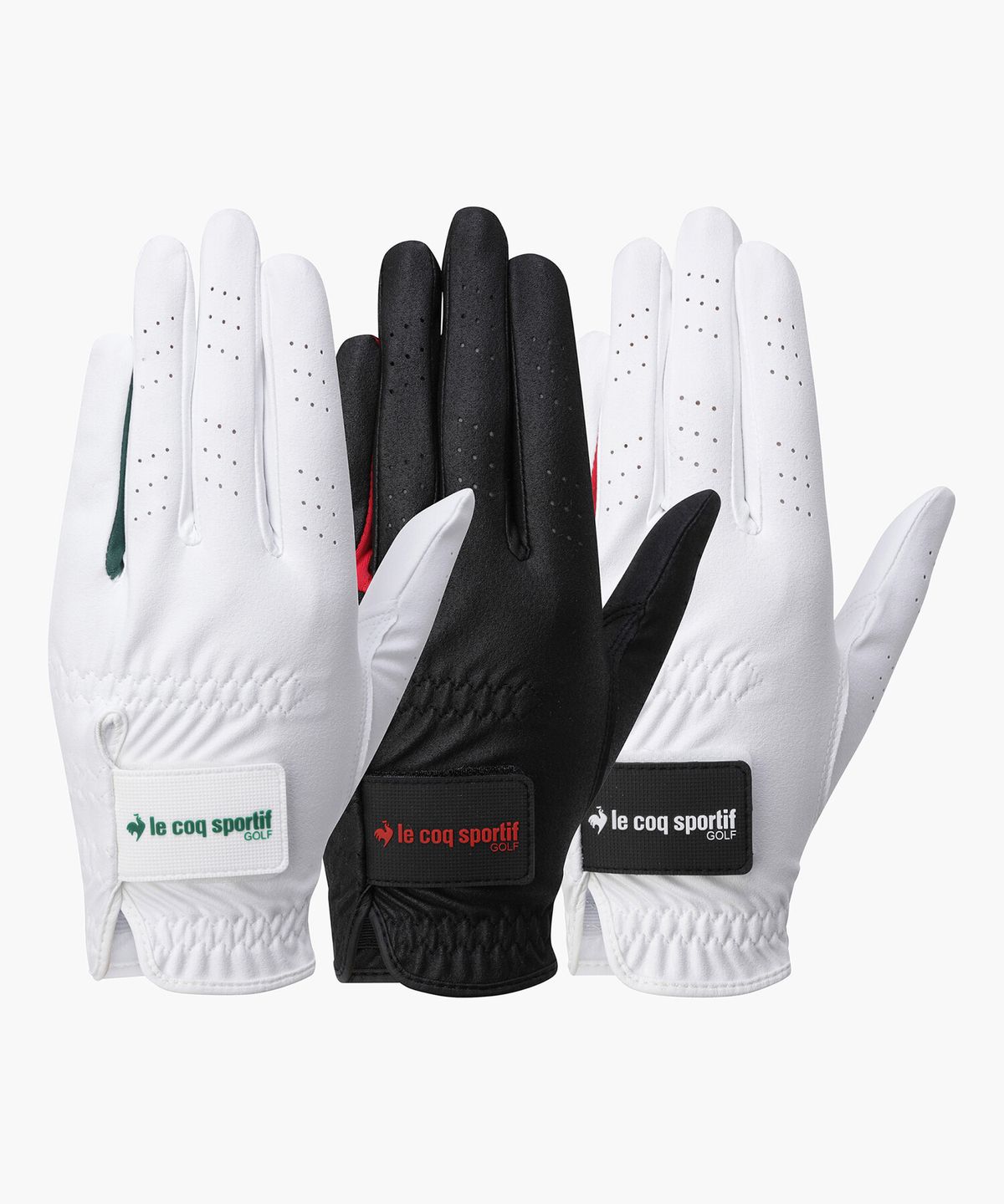 르꼬끄 골프(LECOQ GOLF) 남성 합피 한손 장갑[3 PACK]  (GQ121MGL21)