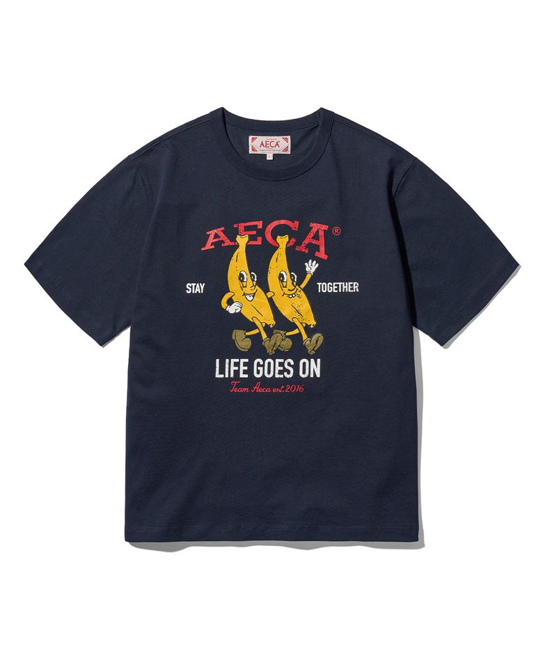 STAY TOGETHER HALF SLEEVE-NAVY