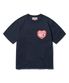 AECA LOVE HALF SLEEVE-NAVY