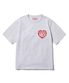 AECA LOVE HALF SLEEVE-LIGHT GREY