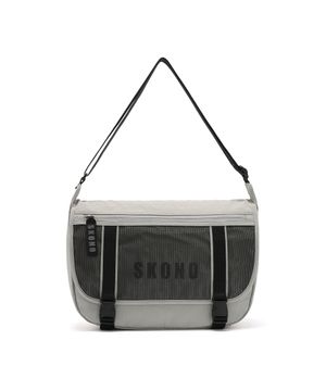 메쉬메신저백(그레이)