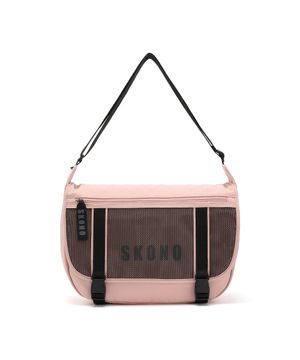 메쉬메신저백(핑크)