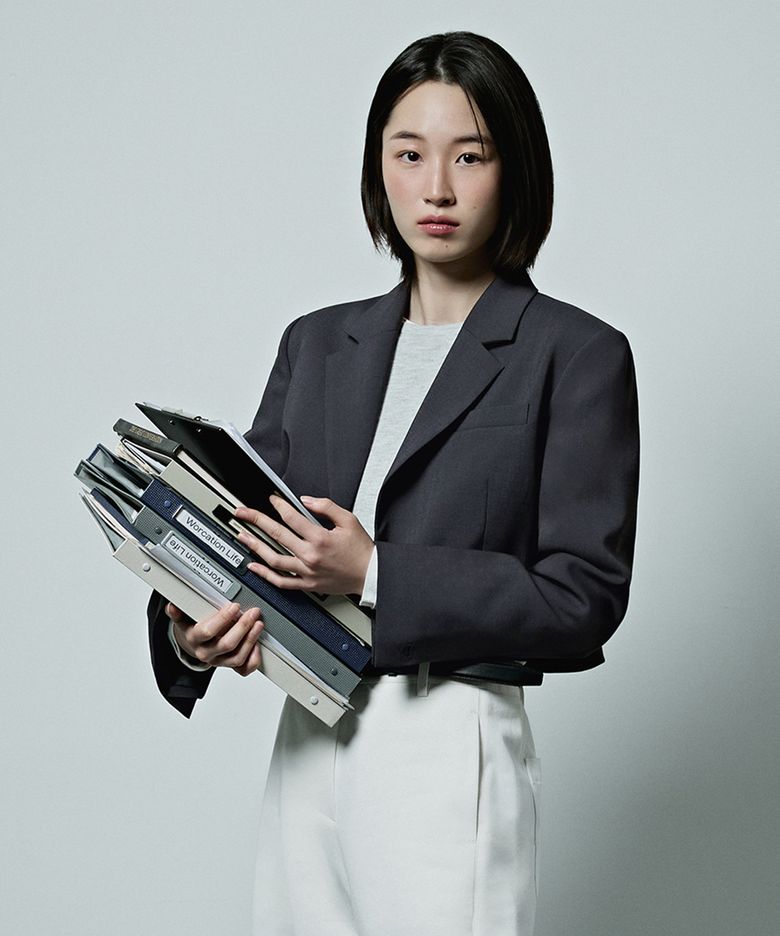 [W][COUTURE]레이어드 크롭 자켓