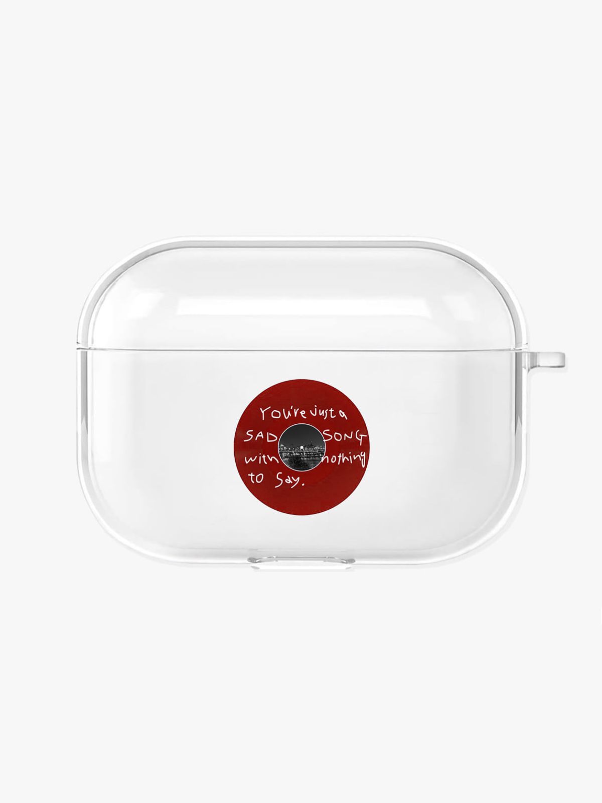 애프터눈라이브(AFTERNOONLIVE) Sound is colour! Airpods  4 Case -Red