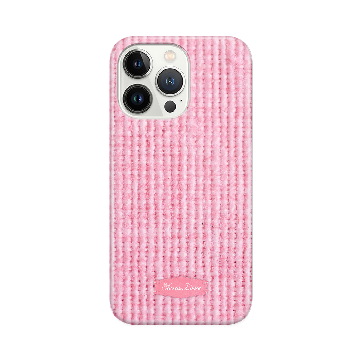 엘레나 러브(ELENALOVE) [Clear case] Cotton sweet 클리어케이스 (키링 미포함)