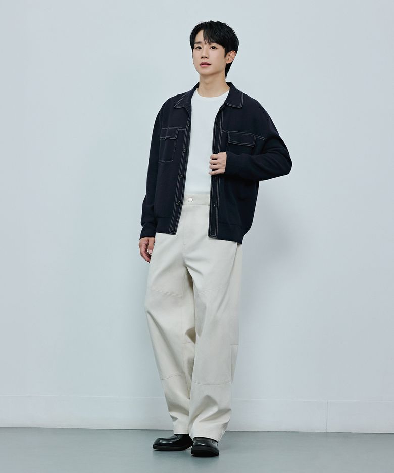 [COUTURE]더블니 와이드 팬츠
