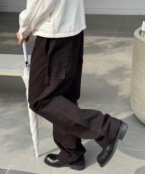 세미와이드 옥스포드 워크 팬츠 - 2color