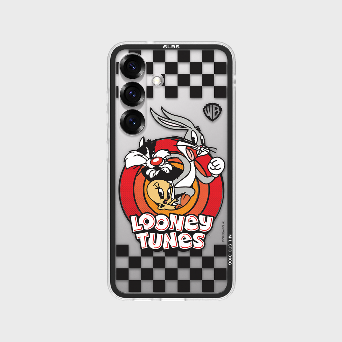 에스엘비에스(SLBS) 루니 툰 프렌즈 임프레션 케이스 for Galaxy S25 Series