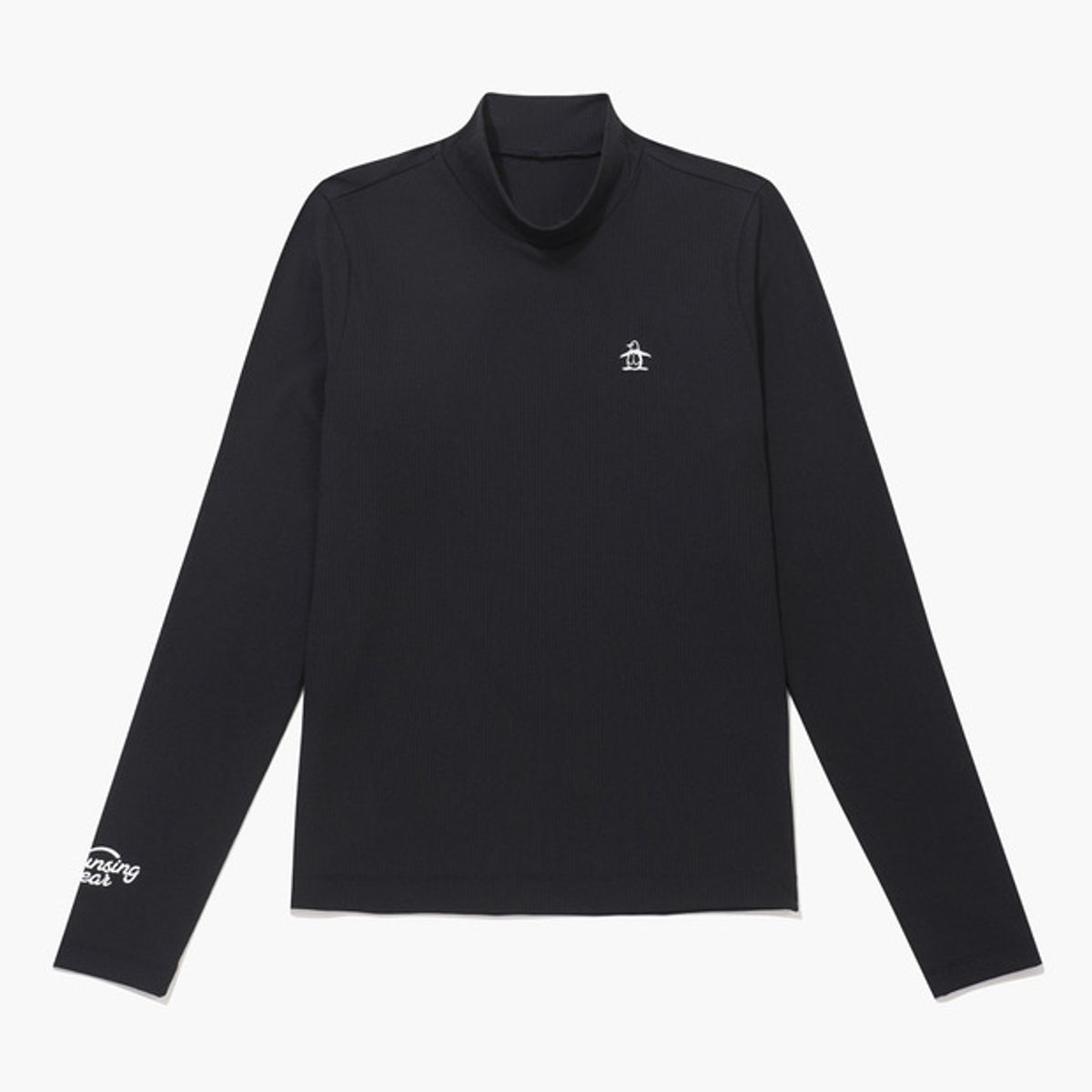 먼싱웨어(MUNSINGWEAR) 여성 베이직 이너티셔츠 블랙(MQ122LTL12)