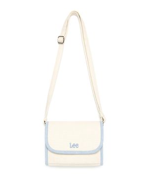 코튼 미니 크로스백 아이보리