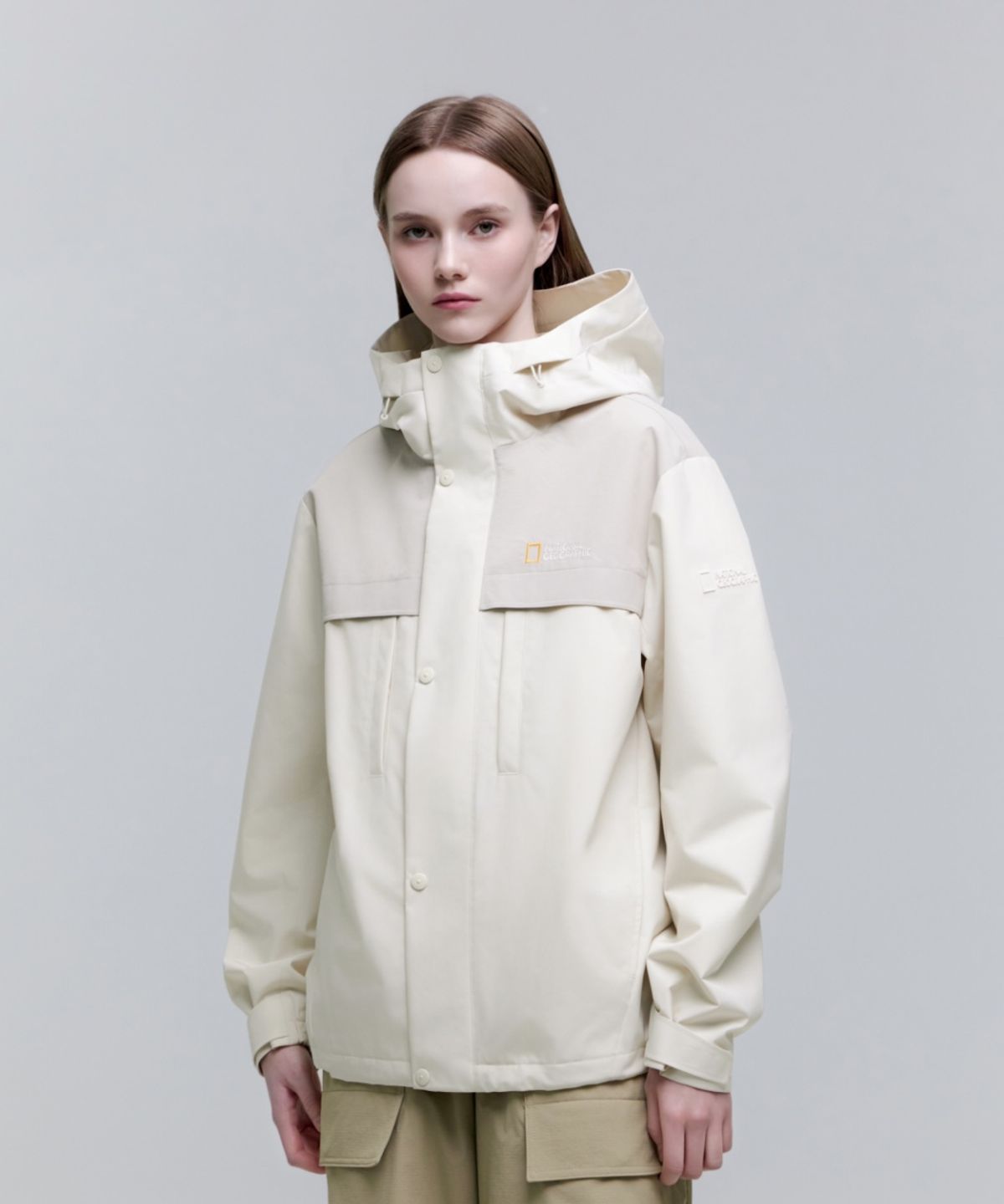 내셔널지오그래픽(NATIONALGEOGRAPHIC) N251UJP930 오거스틴 2L 점퍼 L/BEIGE