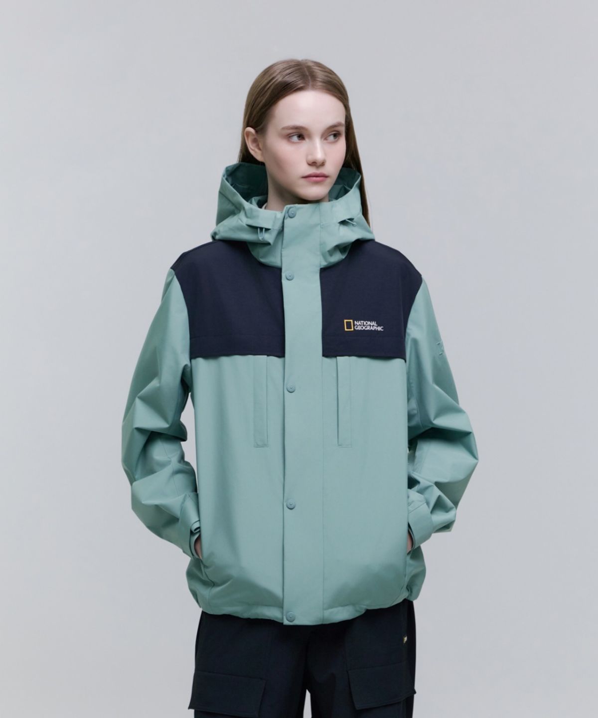 내셔널지오그래픽(NATIONALGEOGRAPHIC) N251UJP930 오거스틴 2L 점퍼 KHAKI GREEN