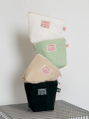 패딩 스탠딩 파우치 S