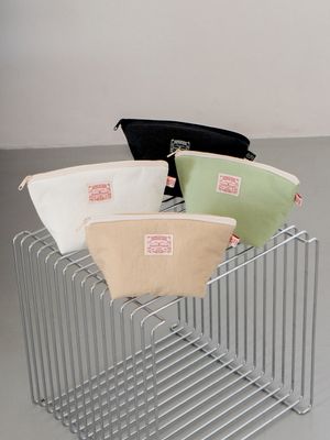 패딩 스탠딩 파우치 L