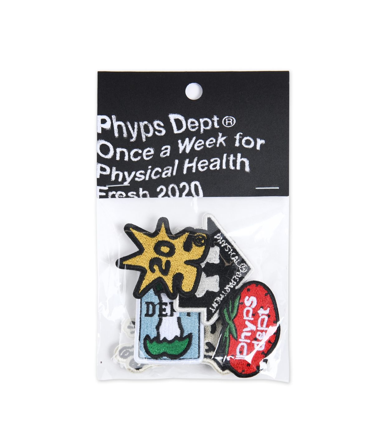 피지컬 디파트먼트(PHYSICAL DEPARTMENT) [SET] 그래픽 자수 와펜