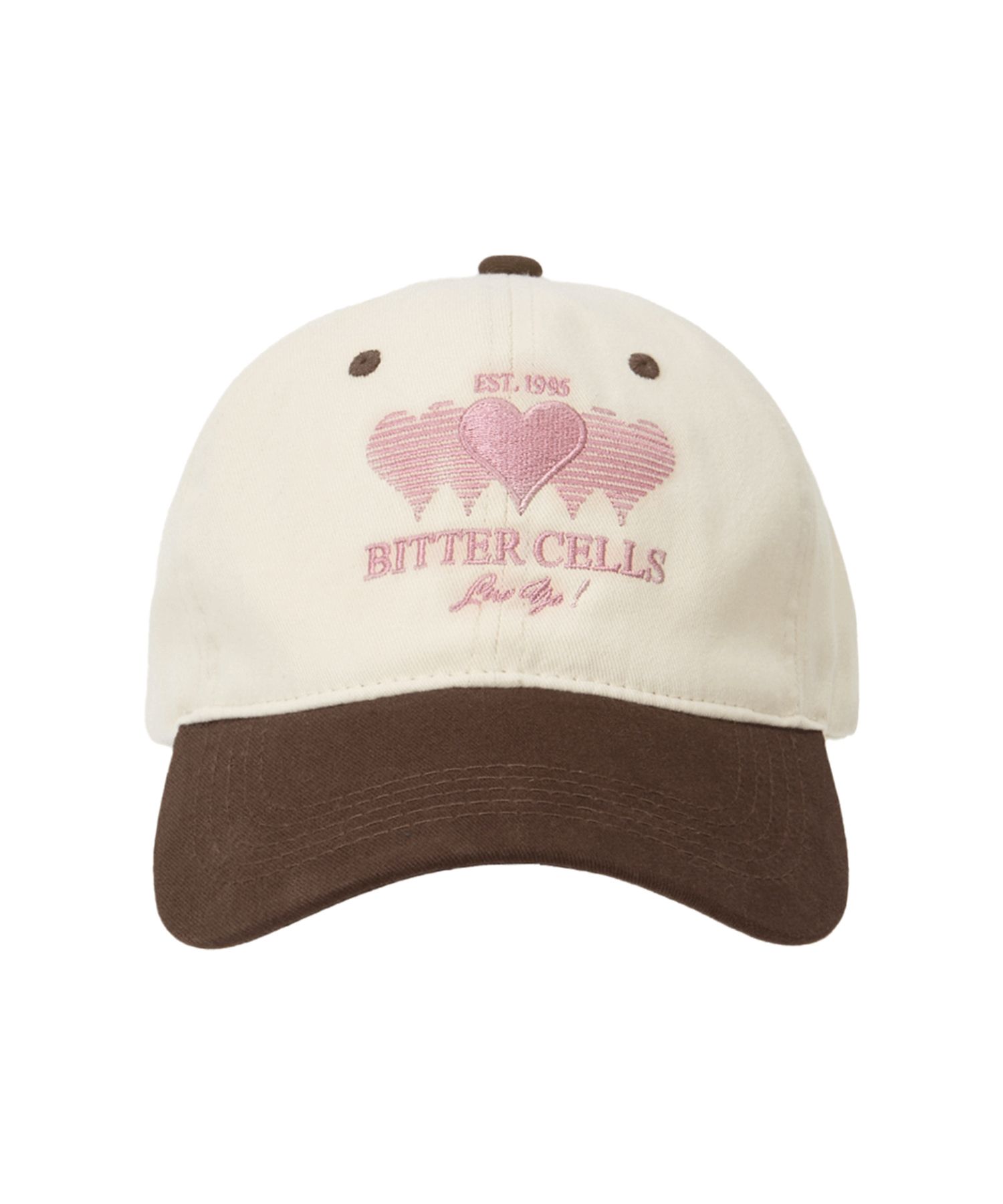 キャップ BITTER CELLS Kitsch Heart Cap 5BNY434 MUSINSA | BITTERCELLS Kitsch Heart Cap-Brown