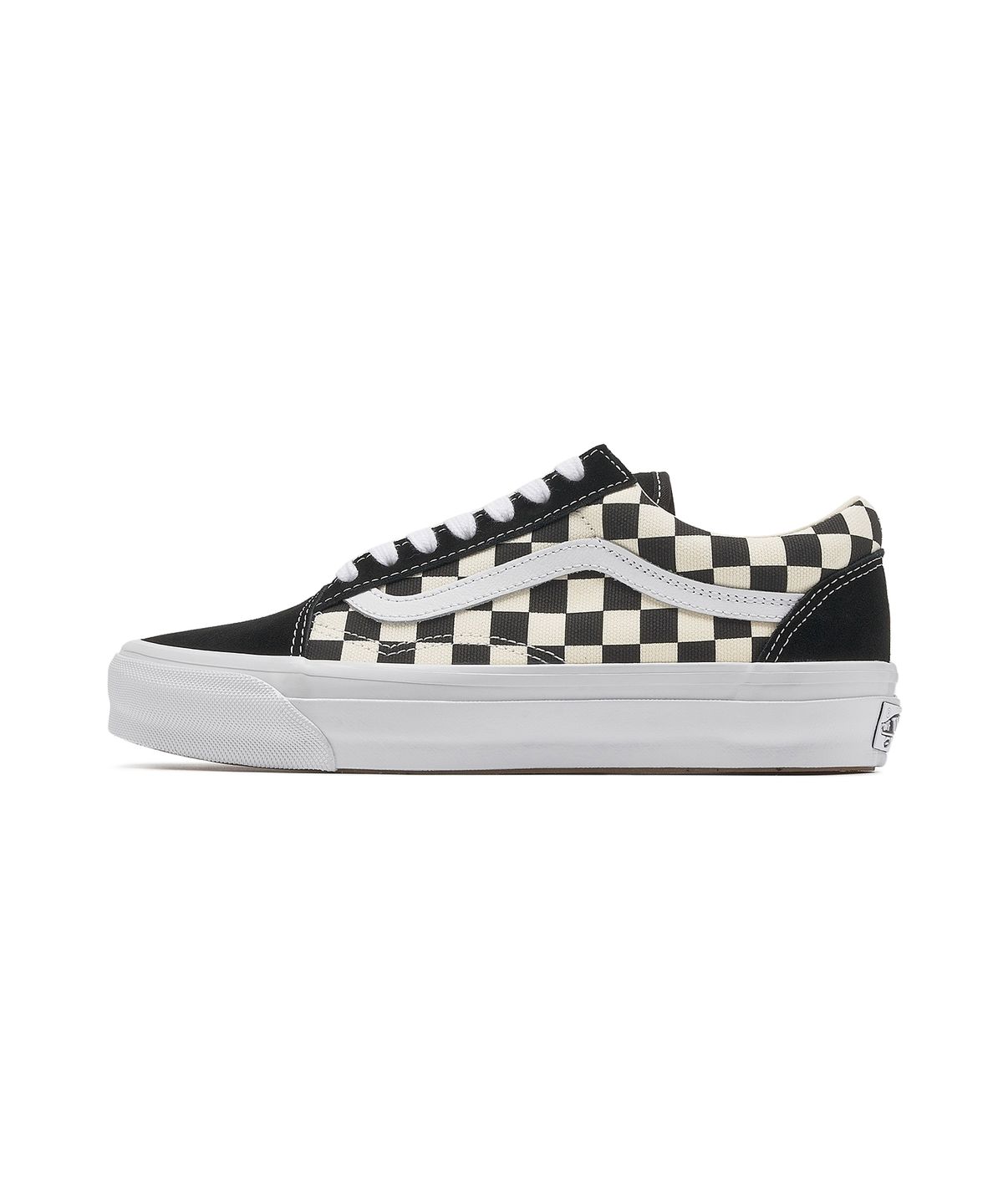 반스(VANS) 프리미엄 올드스쿨 LX - (체커보드) 블랙:오프 화이트 / VN000CQD2BO1