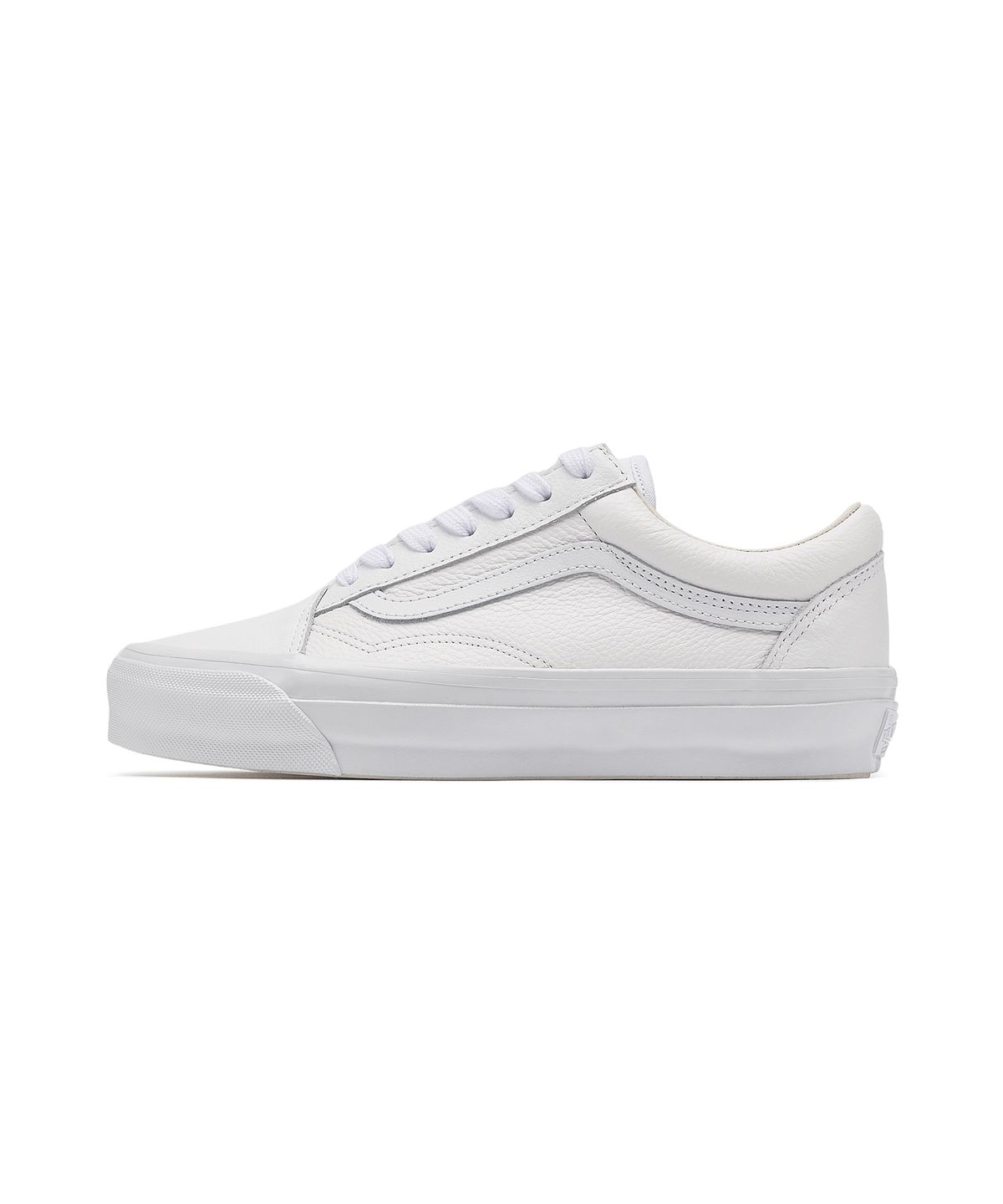 반스(VANS) 프리미엄 올드스쿨 LX - (레더) 화이트 / VN000CQDWWW1