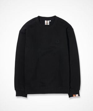 고스트 기모 맨투맨 [매트블랙]