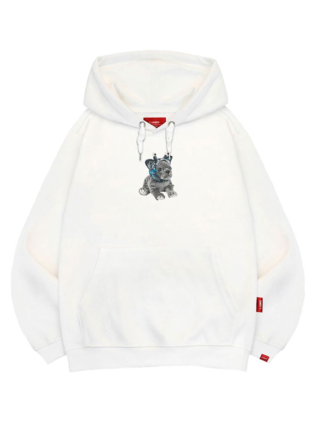 엘라모(LLAMO) 에얼리언퍼피 후드티 남녀공용 빅사이즈 M~4XL