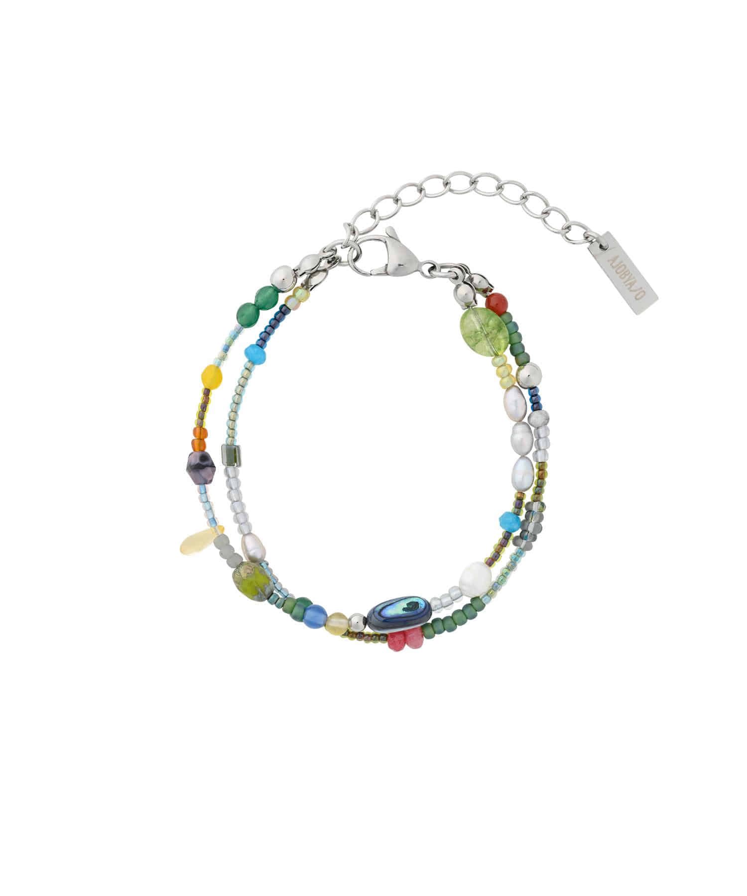 【AJO AJOBYAJO】25SS★ Multi Color Beads Layered Bracelet MUSINSA | AJOBYAJO Multi Color Beads Layered Bracelet [TEAL]