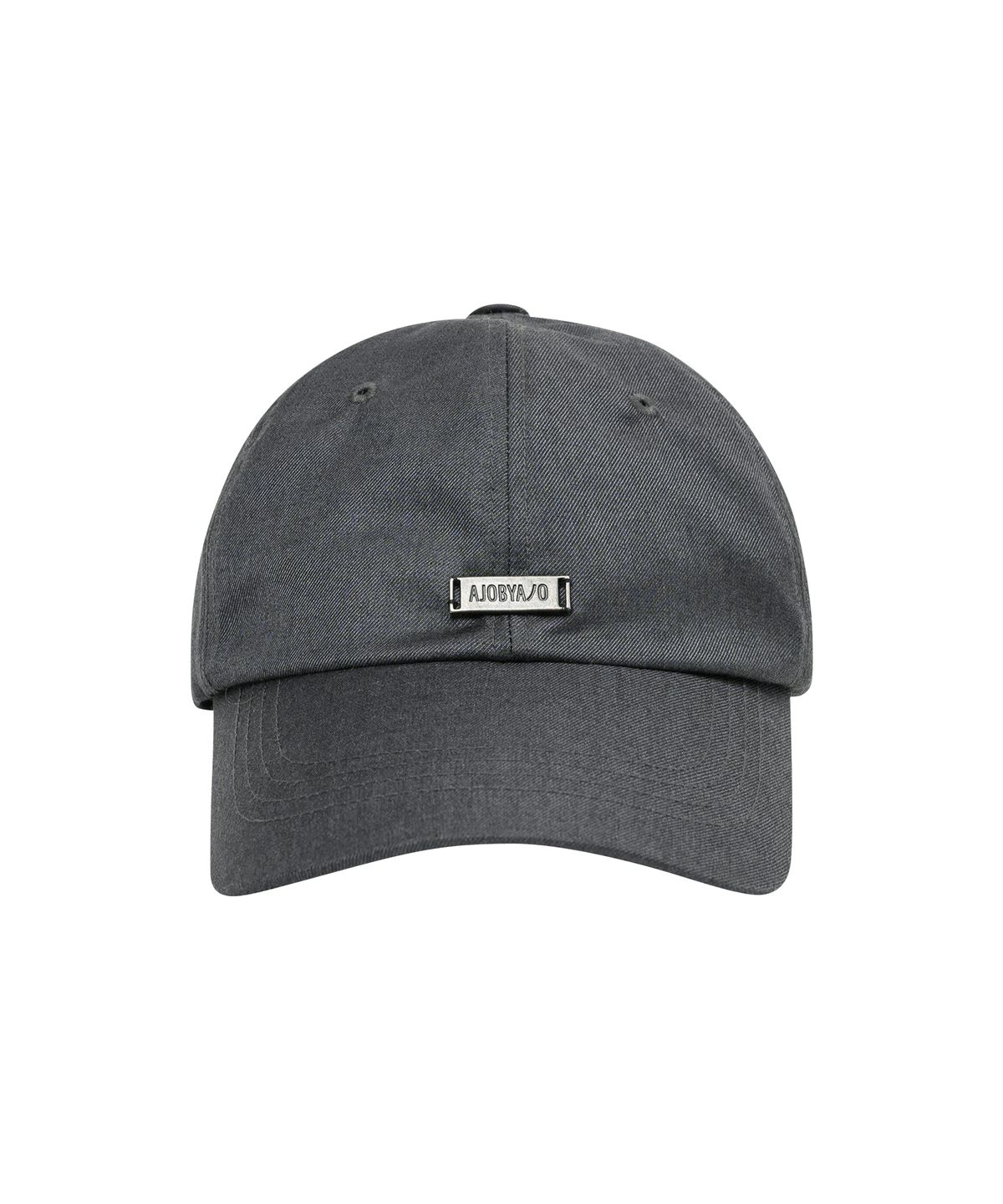 아조바이아조(AJOBYAJO) Wool Blend Basic Cap [CHARCOAL]