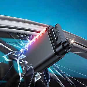 유즈비 차량용 비상탈출 망치 LED 비상등 랜턴 유리 깨기 안전벨트 절단