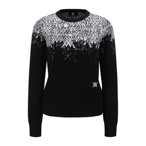 WOMEN SP GRADATION PATTERN SWEATER_BK