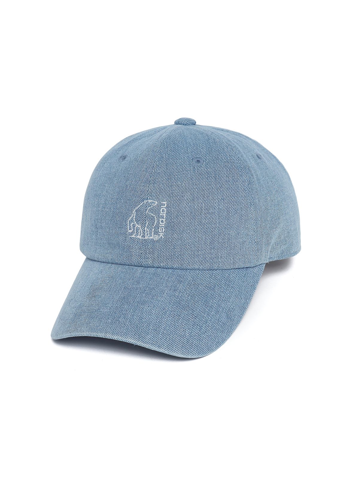 노르디스크(NORDISK) 폴라베어 로고 코튼 볼캡_Sky Blue