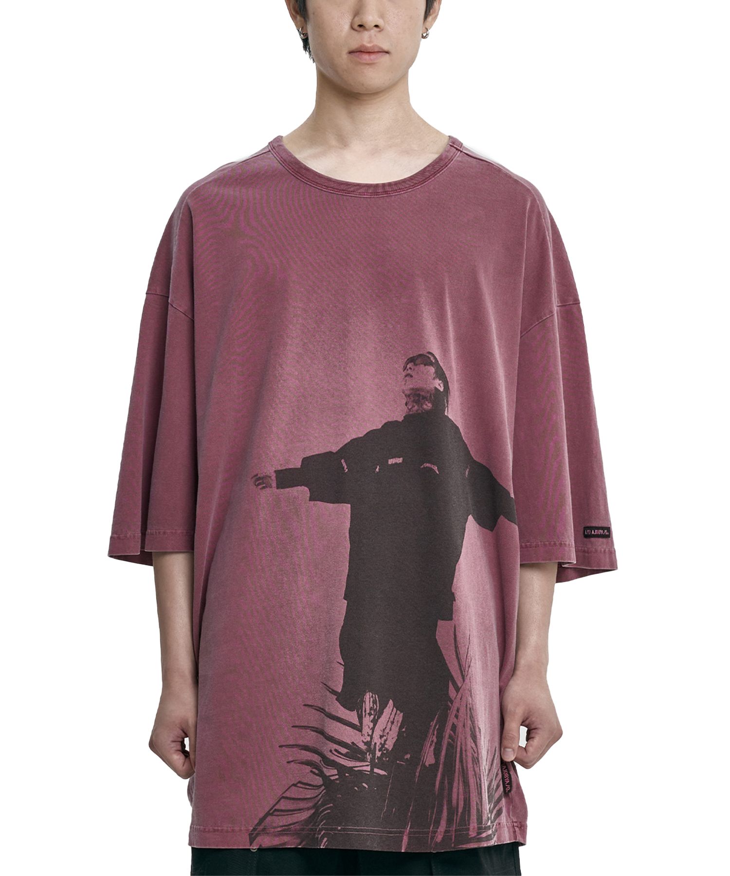 【AJO AJOBYAJO】25SS★ Pseudo Redemption T-Shirt MUSINSA | AJOBYAJO Pseudo Redemption T-Shirt [PINK]
