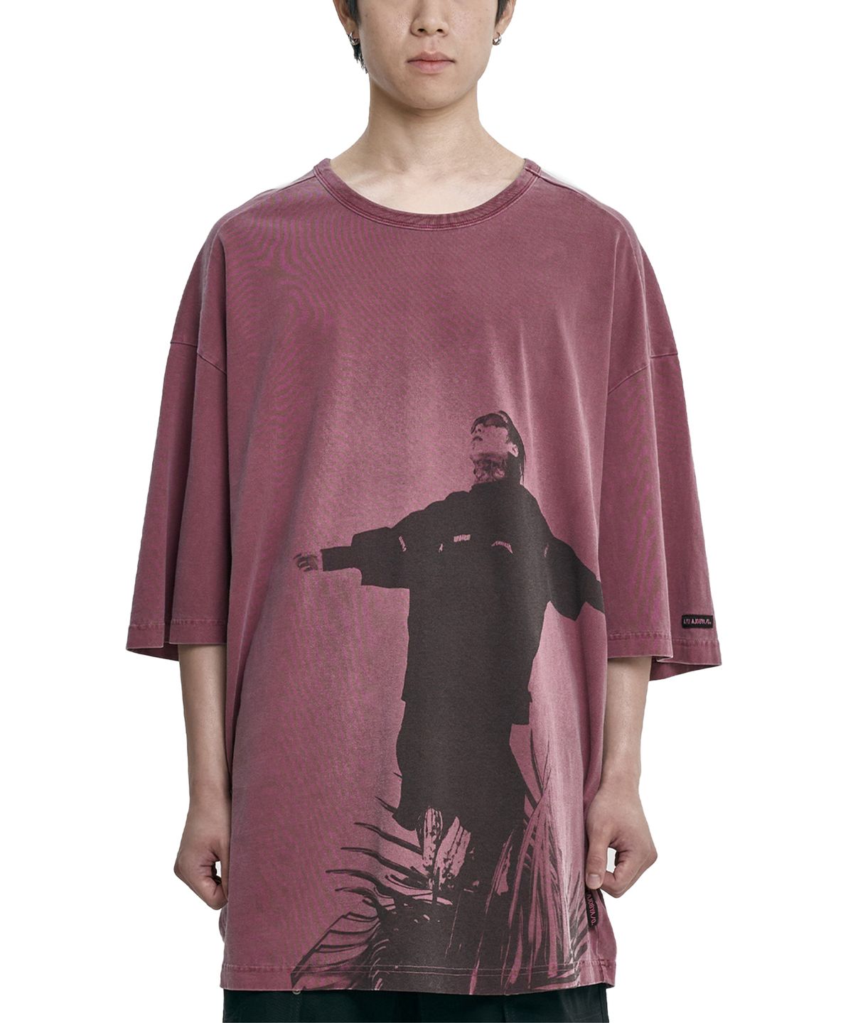 아조바이아조(AJOBYAJO) Pseudo Redemption T-Shirt [PINK]