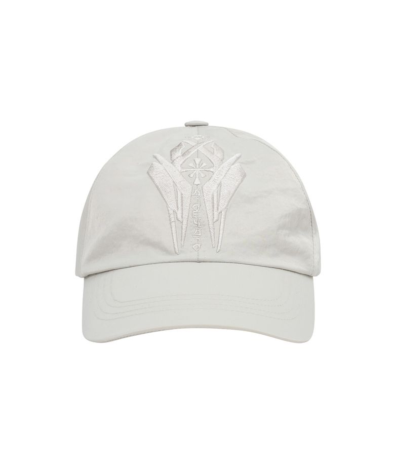 Cross Symbol Nylon Cap [IVORY]