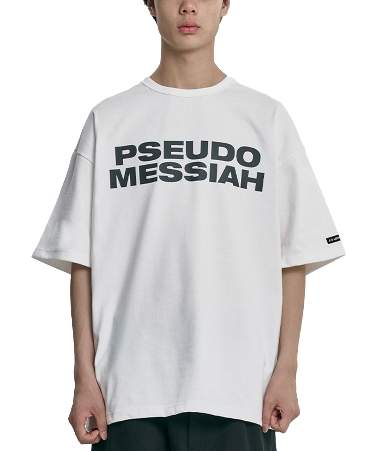 【AJO AJOBYAJO】25SS★ Pseudo Messiah T-Shirt MUSINSA | AJOBYAJO Pseudo Messiah T-Shirt [WHITE]