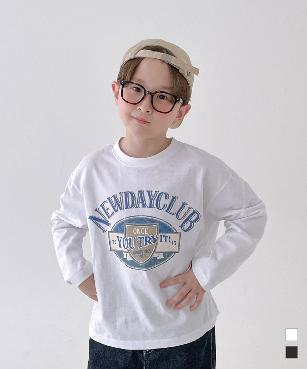 베리클로젯(BERRYCLOSET) 리미트 뉴 데이 티셔츠