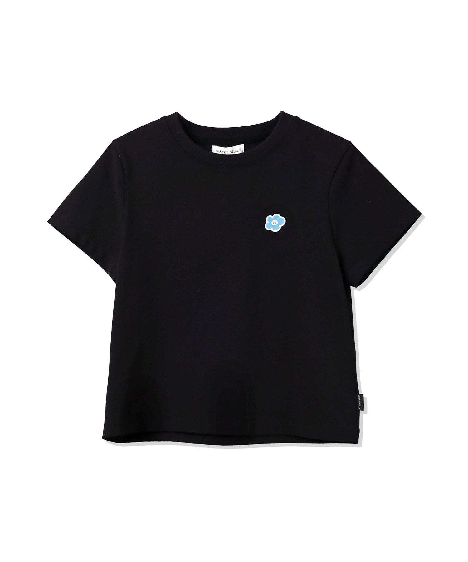 ★Wacky WiLLy★ Women's Lily Wappen Crop Short Sleeve T-Shir MUSINSA | WACKY WILLY Women's Lily Wappen Crop Short Sleeve