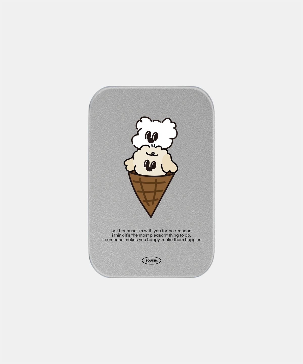 소유템(SOUTEM) Cone Mori Nuri Tin case