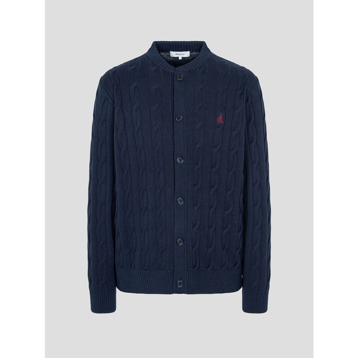 빈폴 멘(BEANPOLE MEN) 케이블 라운드 카디건  네이비 (BC515AC11R)