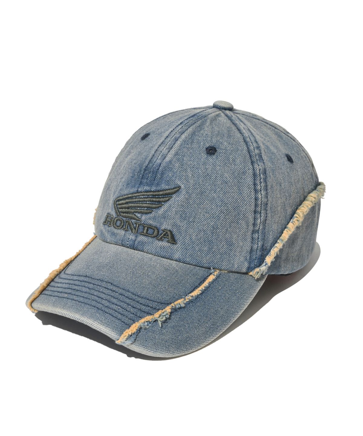 핍스 모터사이클(PHYPS MOTORCYCLE) Vintage Cutoff Cap_Indigo Medium