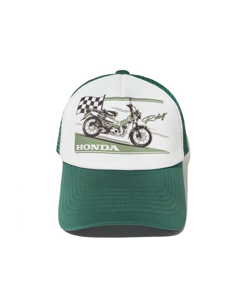 Honda Anime CT 125 Mesh Cap_Green