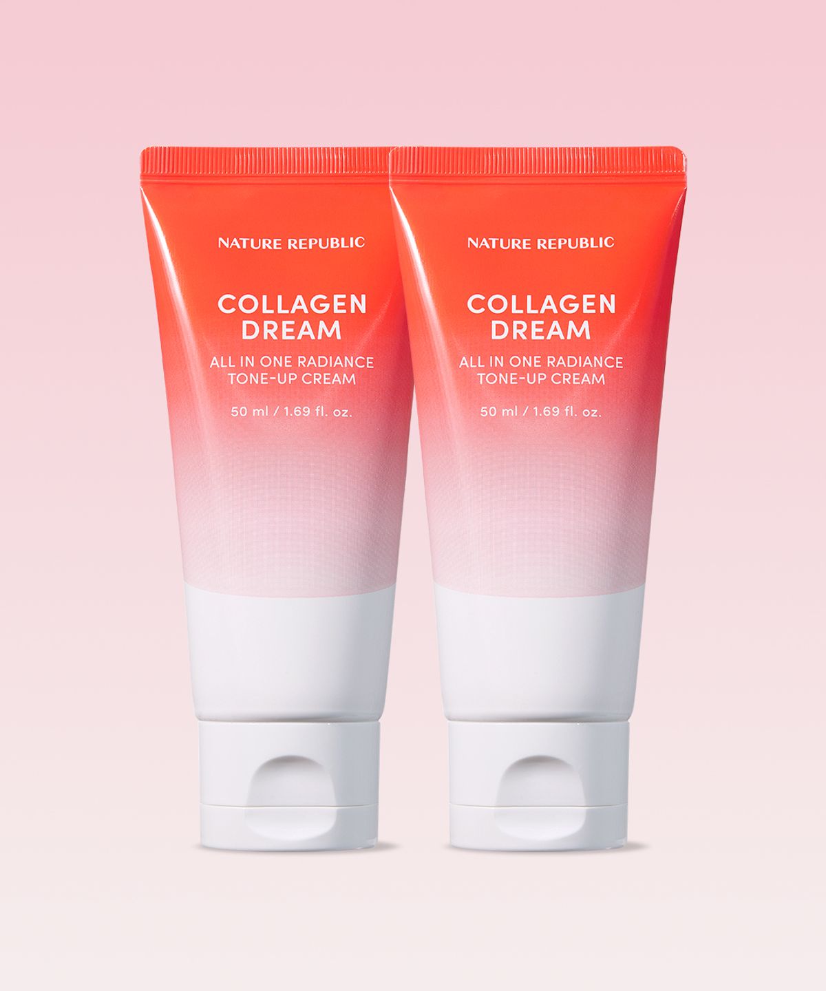 네이처리퍼블릭(NATURE REPUBLIC) [2pack] 콜라겐 드림 올인원 래디언스 톤 업 크림