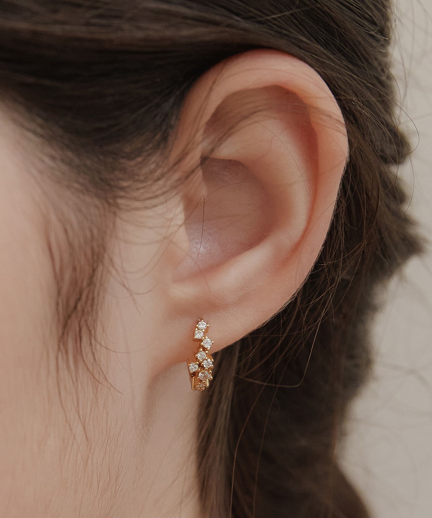 【TATIANA】Lyrid Hoop Earring EC3140〜フープピアス★韓国発 TATIANA】Lyrid Hoop Earring EC3140〜フープピアス☆韓国発
