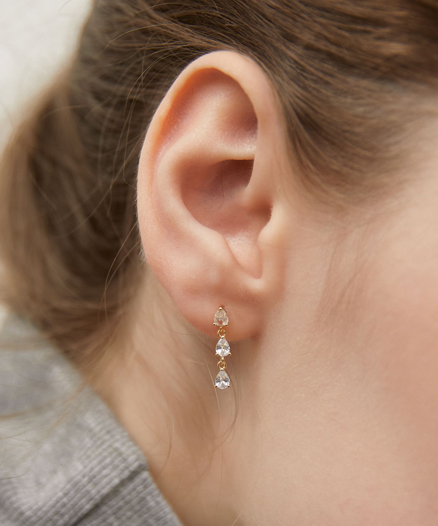 【TATIANA】Crystal Rain Earring EC3149〜ピアス★韓国発 MUSINSA | TATIANA (Silver 925) Crystal Rain Earrings EC3149
