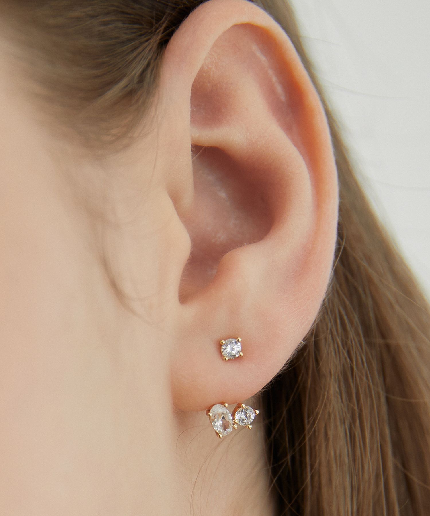 MUSINSA公式 | TATIANA (Silver 925) Glimmer Drop Ear Jacket